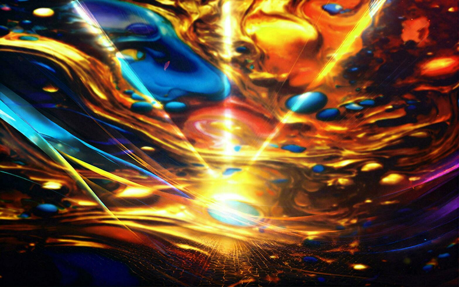 4k colorful paint oil luxury splash background abstract gold marbel generative ai photo