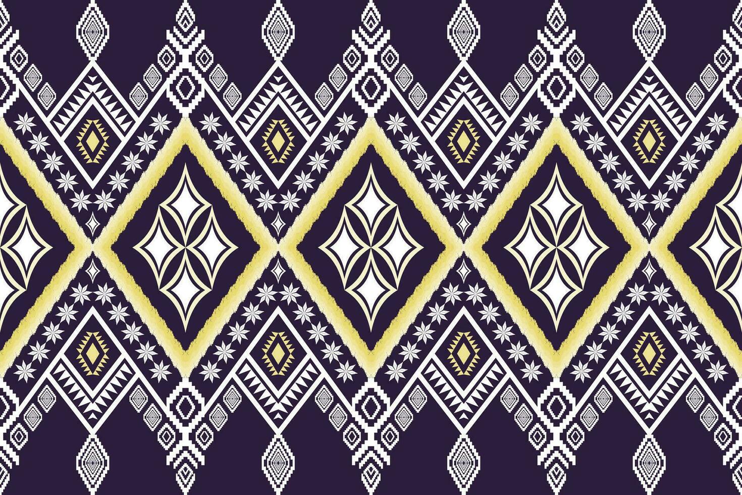 étnico figura azteca bordado estilo. geométrico ikat oriental tradicional Arte patrón de diseño para étnico fondo,fondo de pantalla,moda,ropa,envoltura,tela,elemento,pareo,gráfico,vector ilustración vector