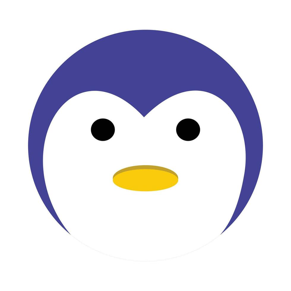 penguin animal cartoon isolated icon design, vector illustration graphic. cute animal design elements. Suitable for use as a complement to children's designs.
