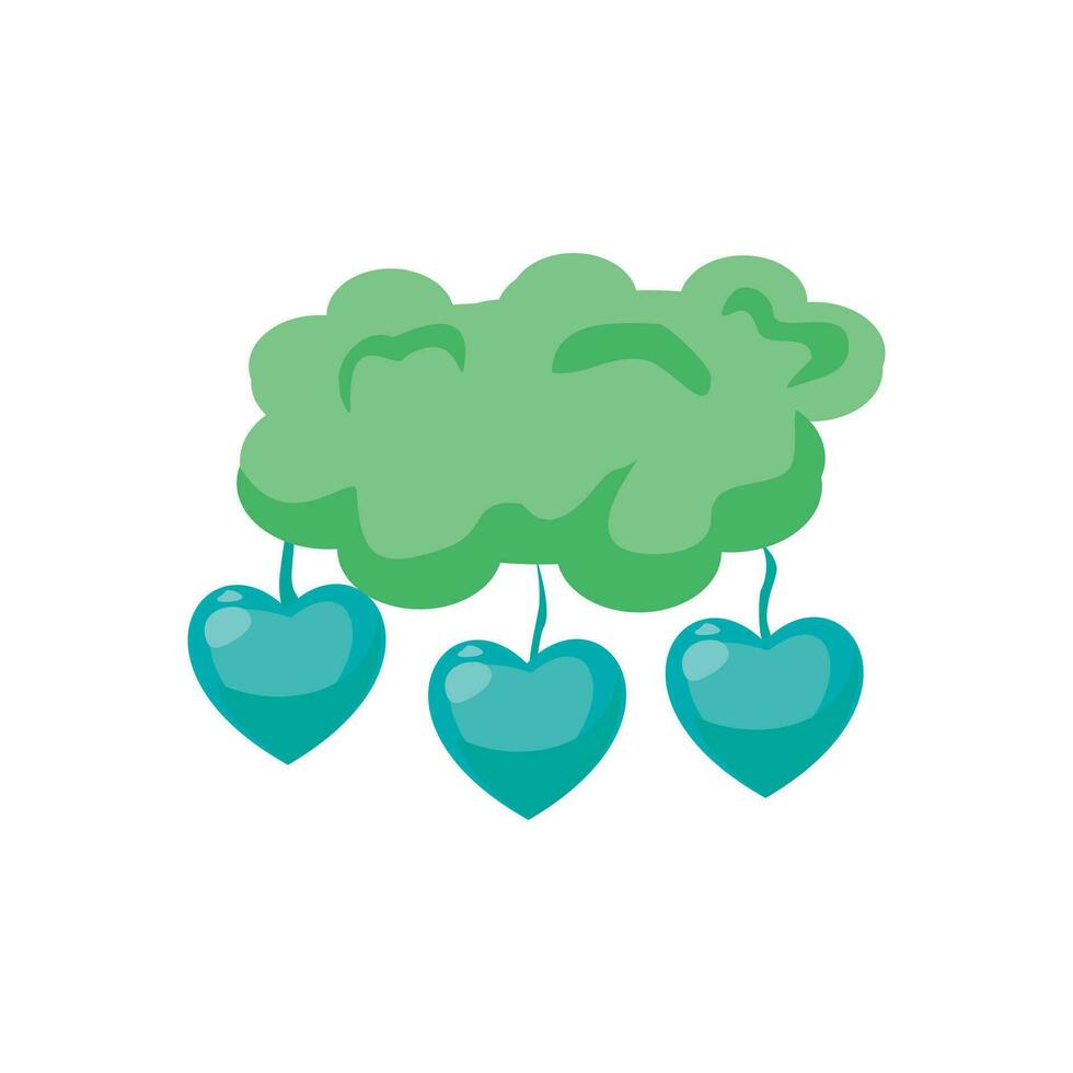 valentine ornament vector illustration
