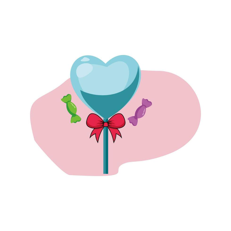 valentine ornament vector illustration