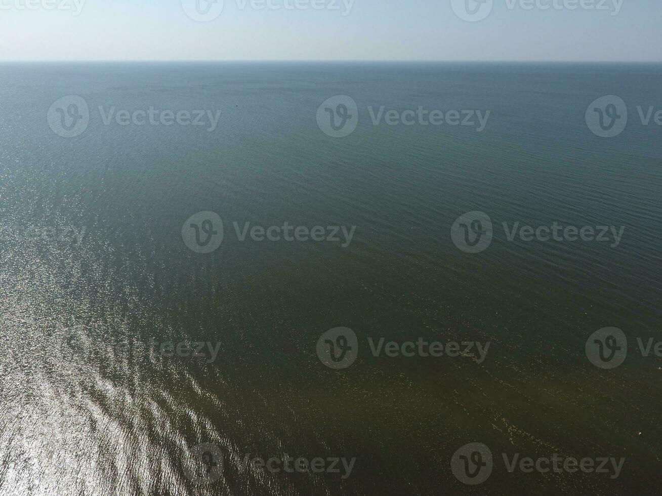 Top view of the Sea of Azov photo