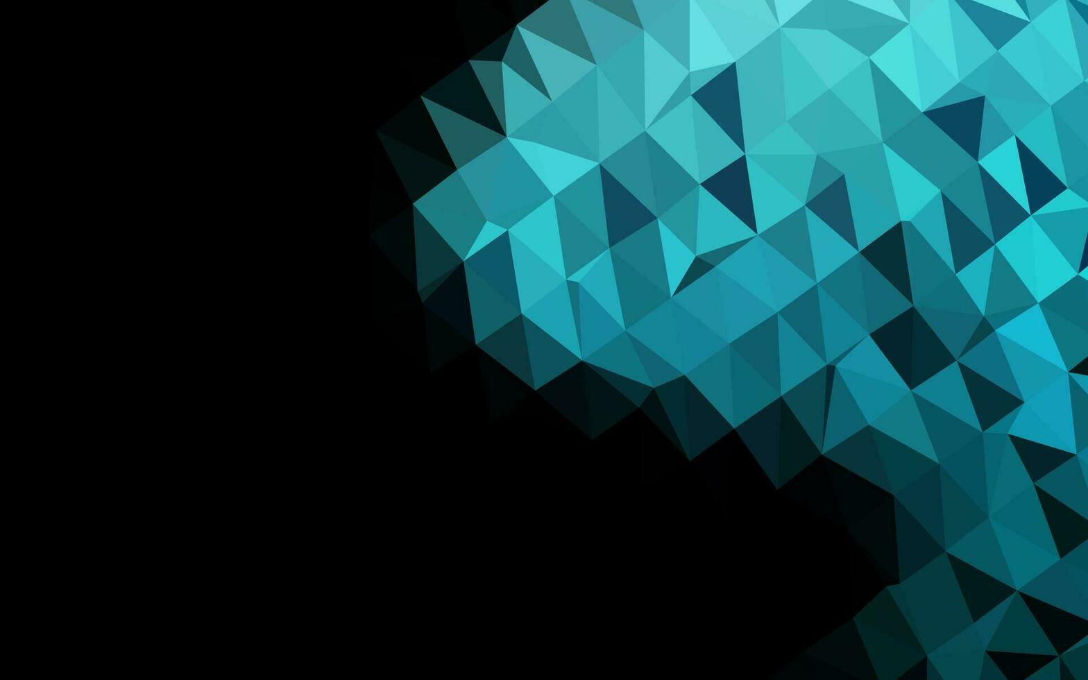 Light BLUE vector low poly layout.