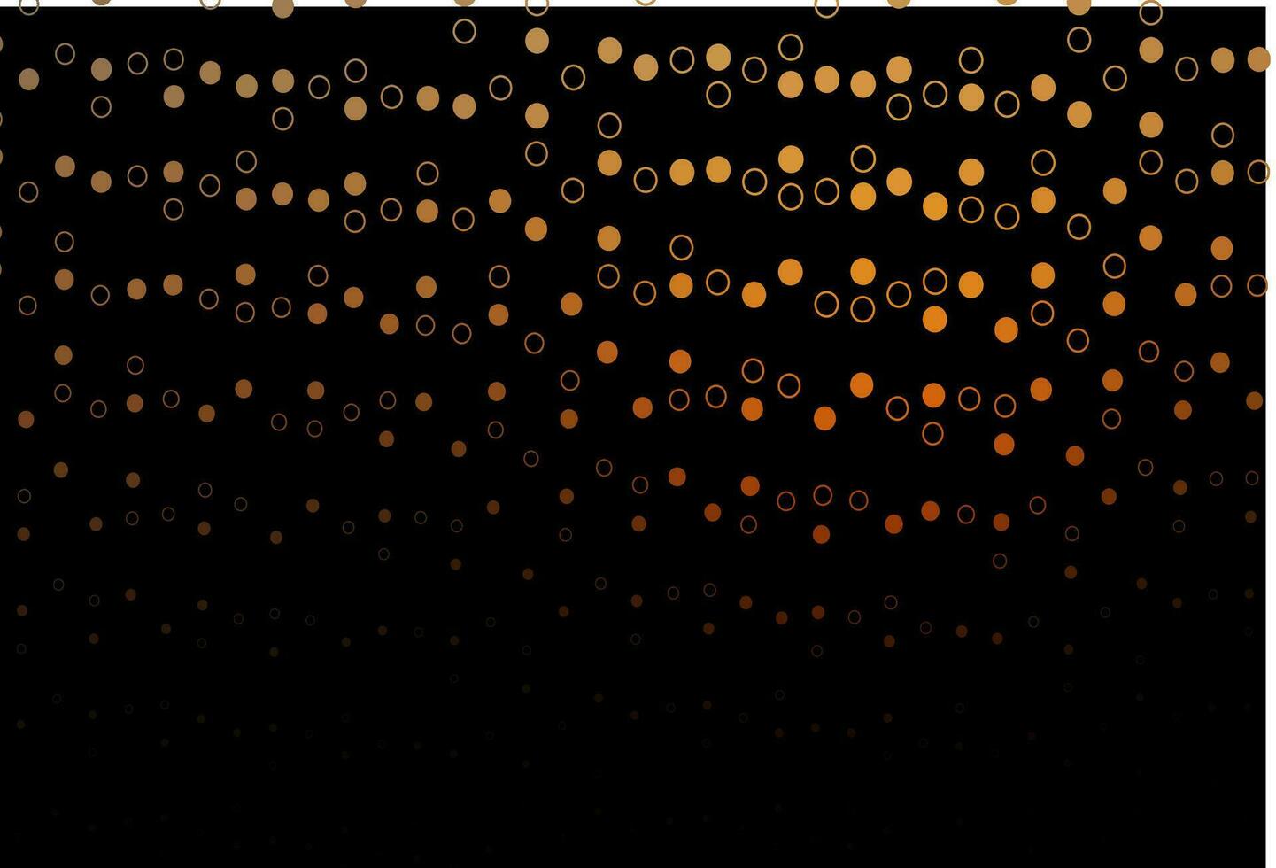 Dark Orange vector layout with circle shapes.