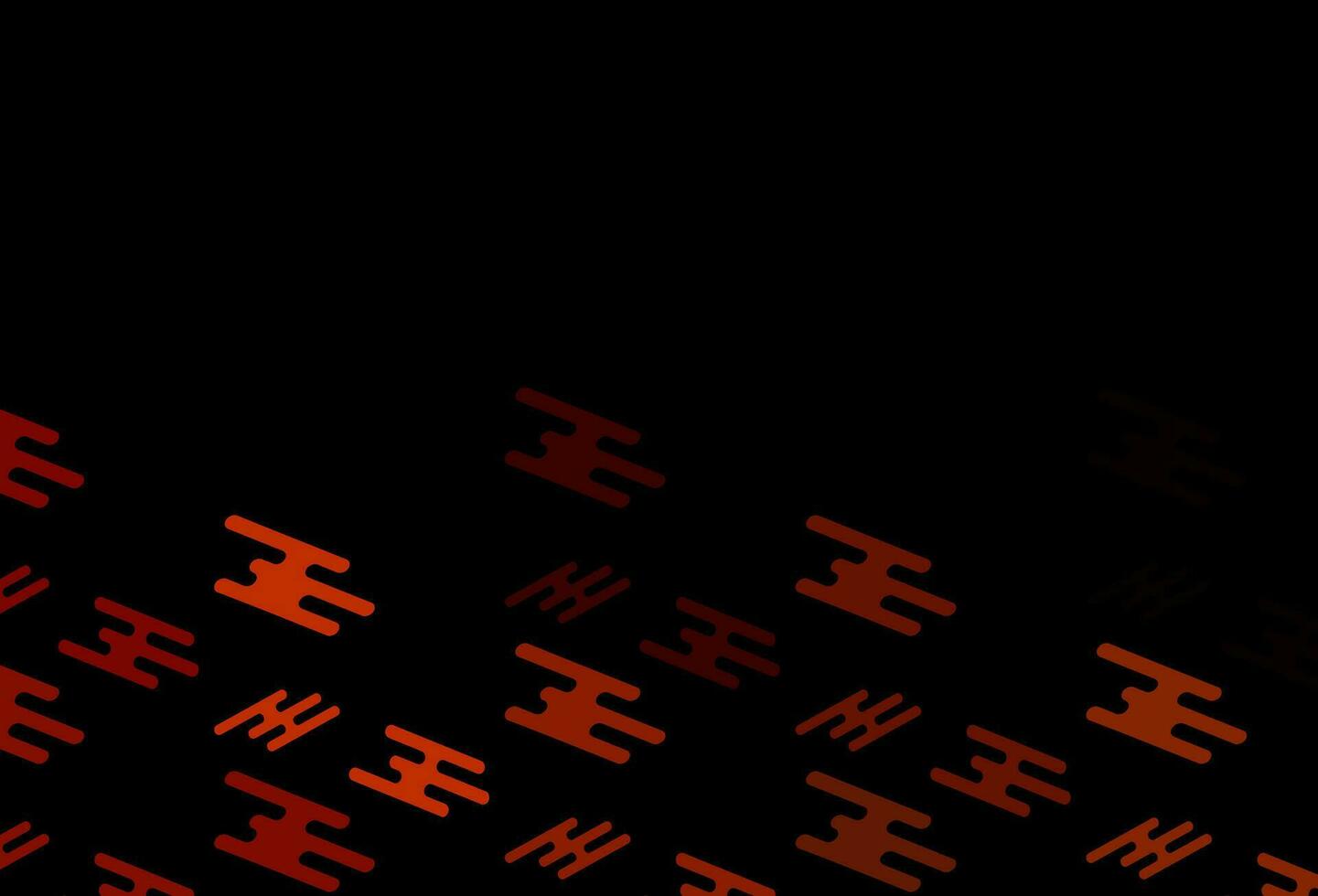 Dark Orange vector texture with colorful lines.