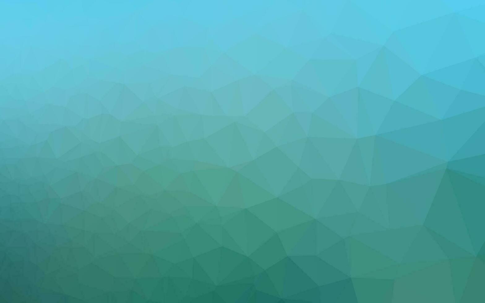 Light Blue, Green vector abstract polygonal cover.