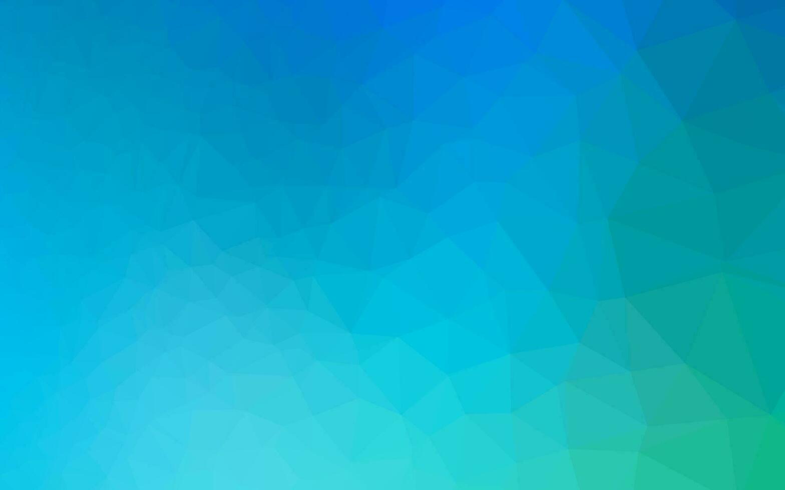 Light Blue, Green vector triangle mosaic texture.