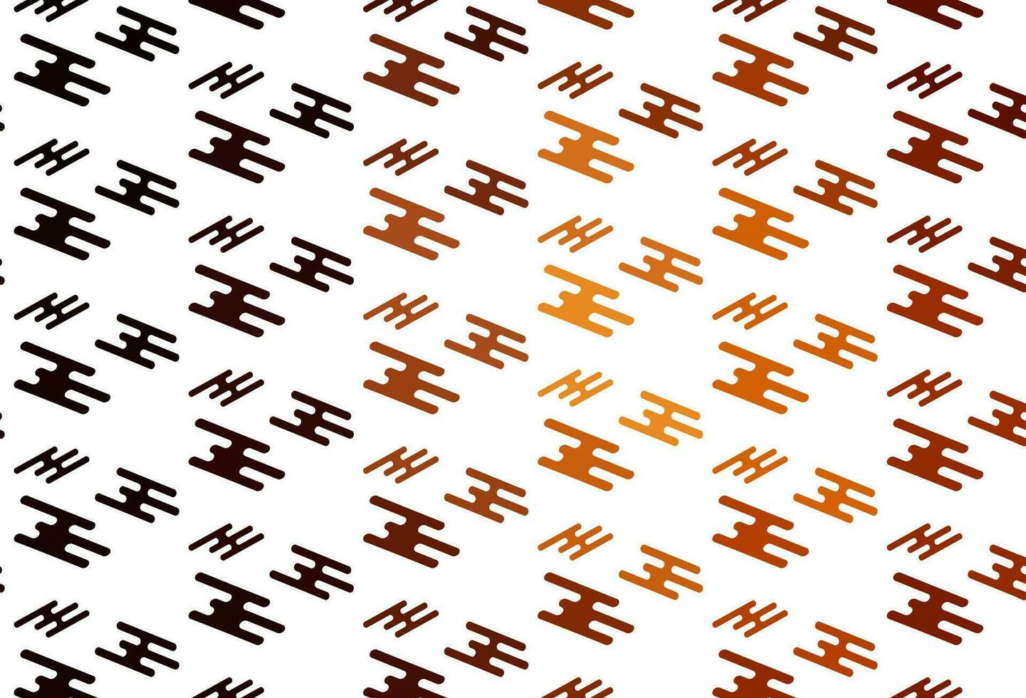 Light Orange vector backdrop with long lines.