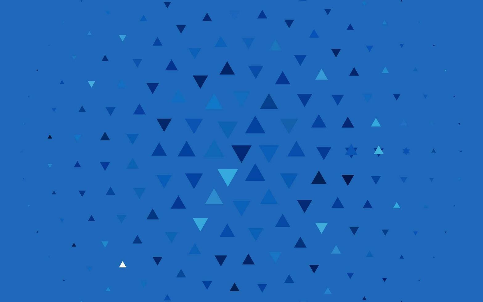 Light BLUE vector backdrop with lines, triangles.