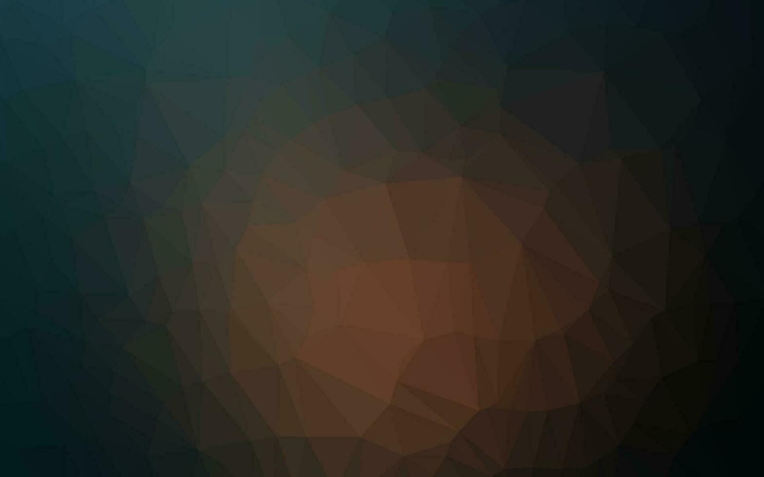 Dark Black vector polygon abstract layout.