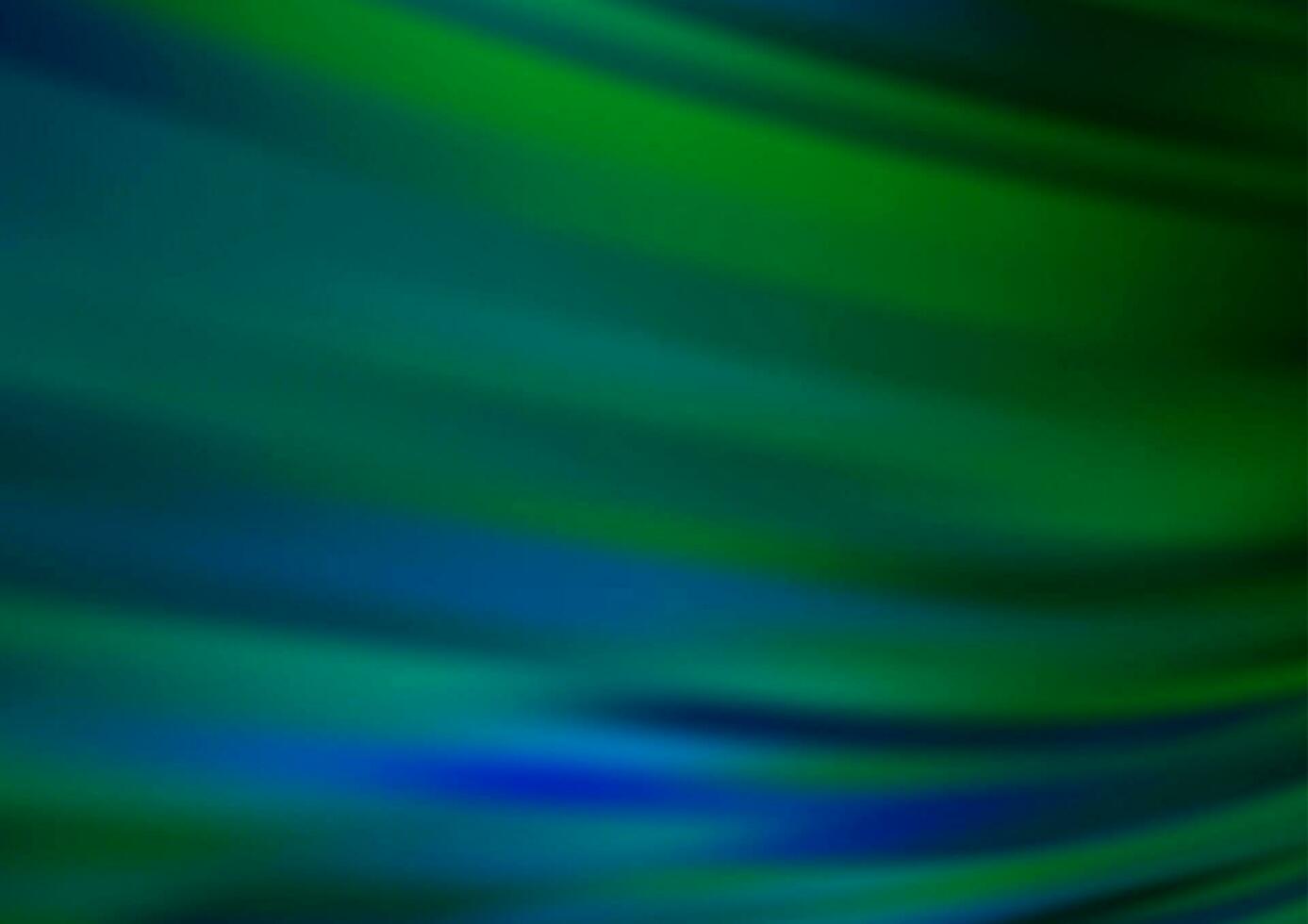 Dark Blue, Green vector abstract blurred background.