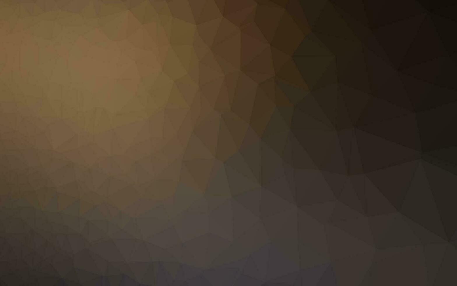 Dark Black vector blurry triangle pattern.