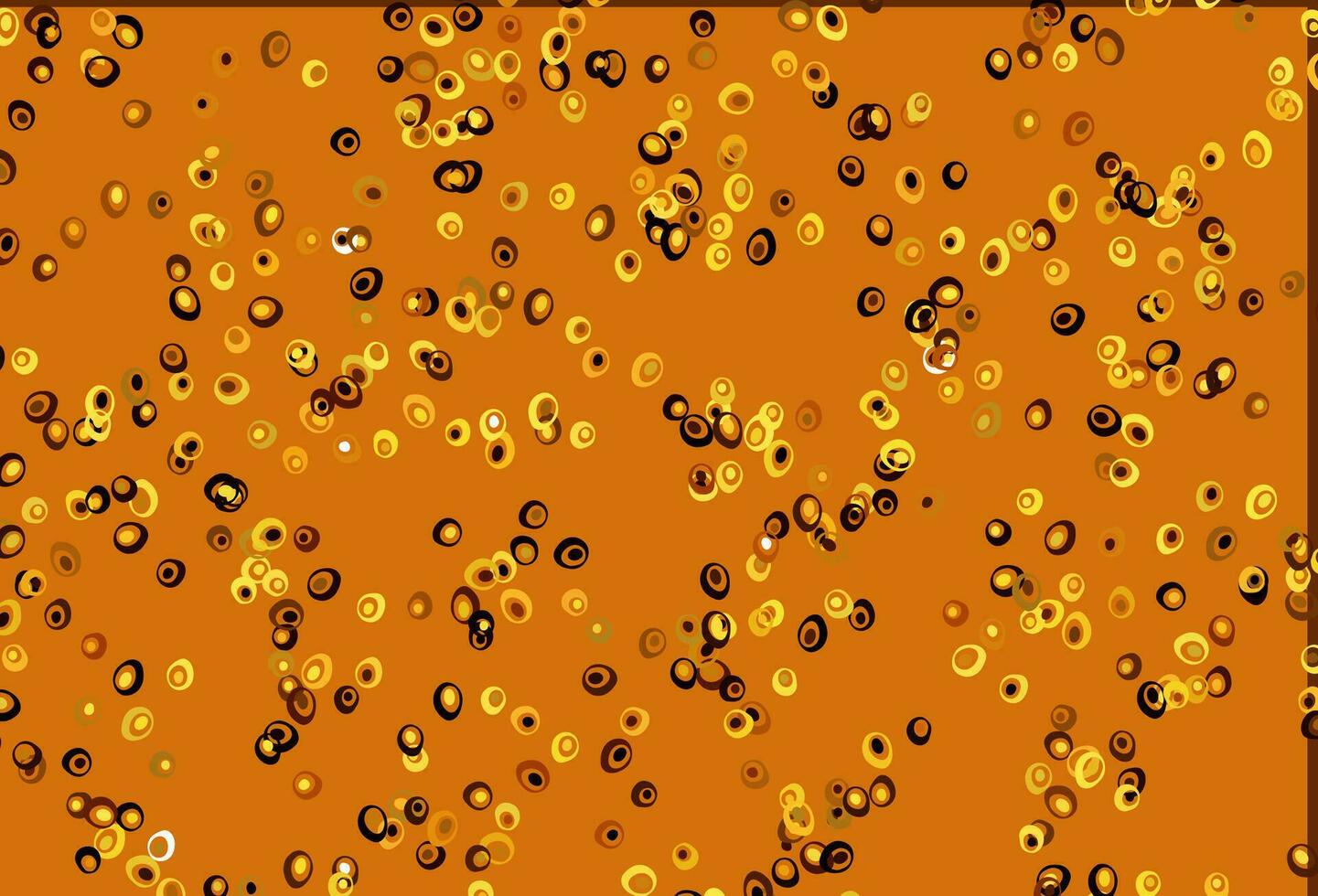 Light Orange vector backdrop with dots.