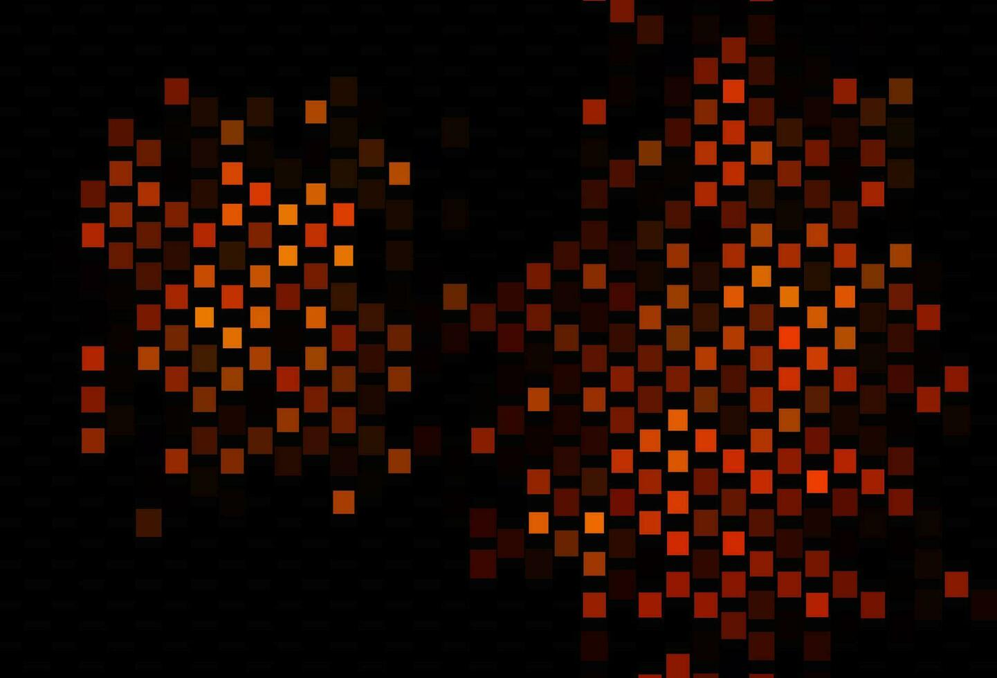 Dark Orange vector texture with rectangular style.
