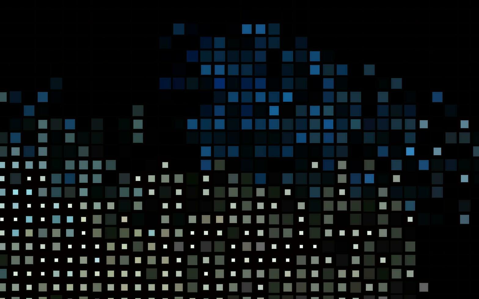 Dark BLUE vector background with rectangles.