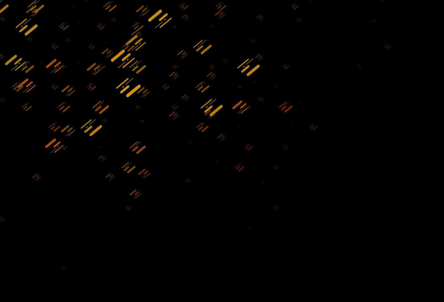 Dark Orange vector backdrop with long lines.
