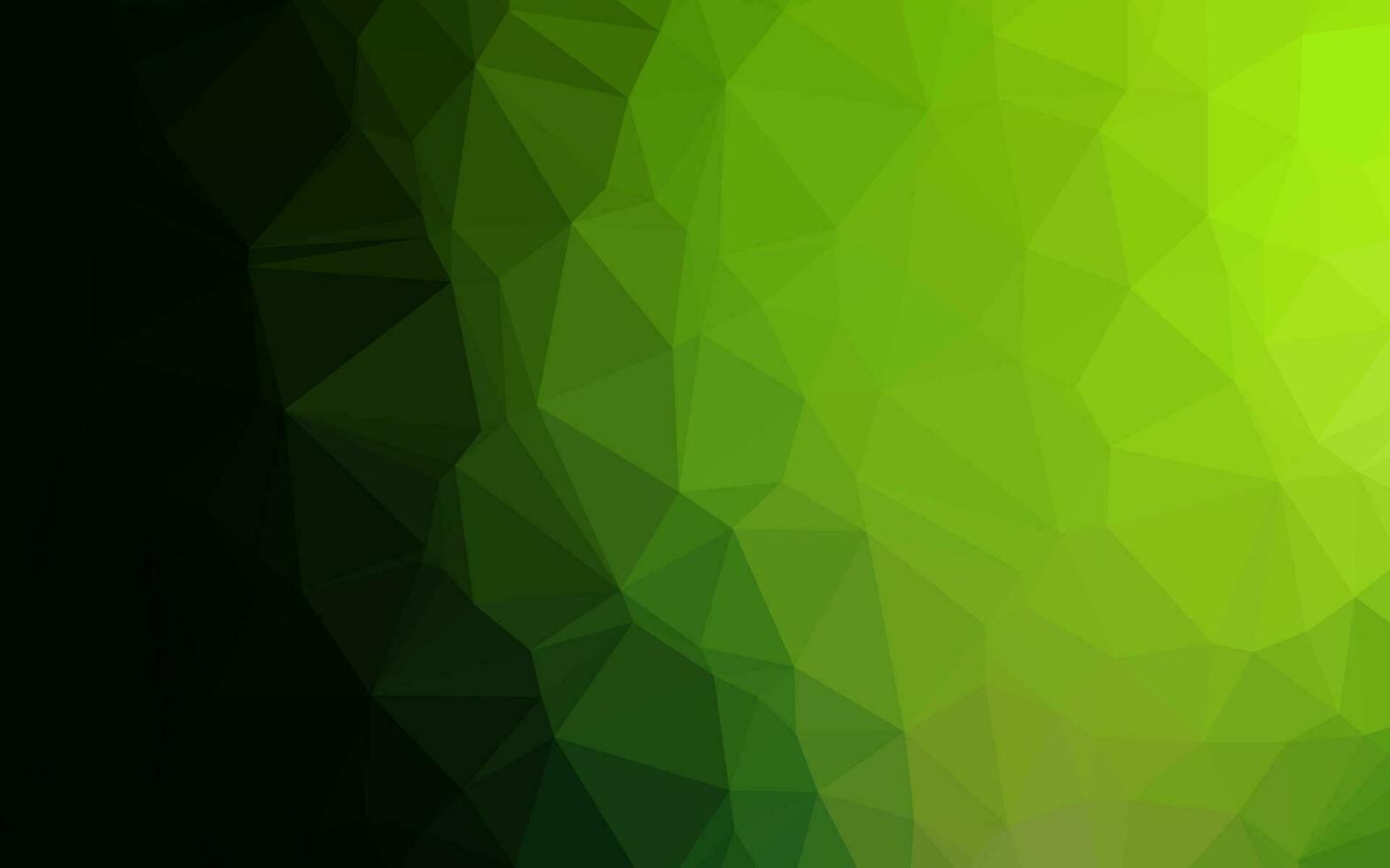 Light Green vector blurry triangle pattern.