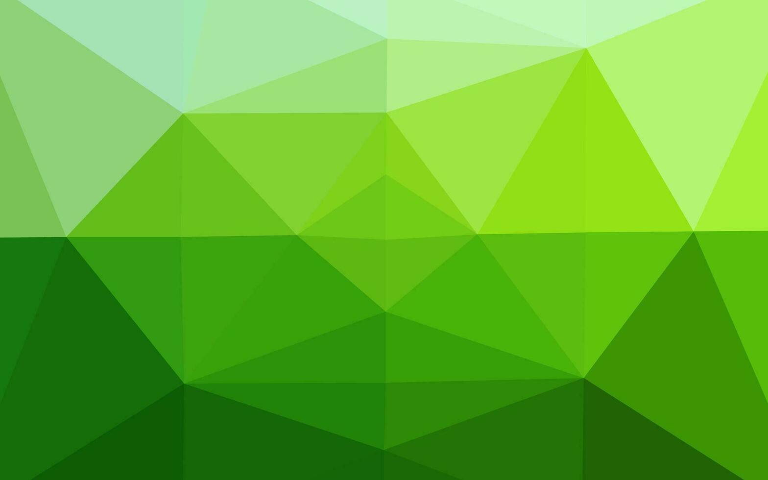 Light Green vector triangle mosaic texture.