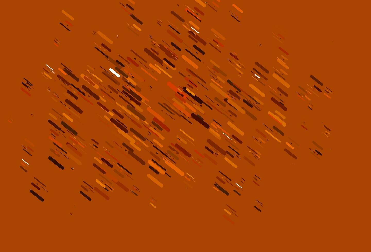 Light Orange vector template with repeated sticks.