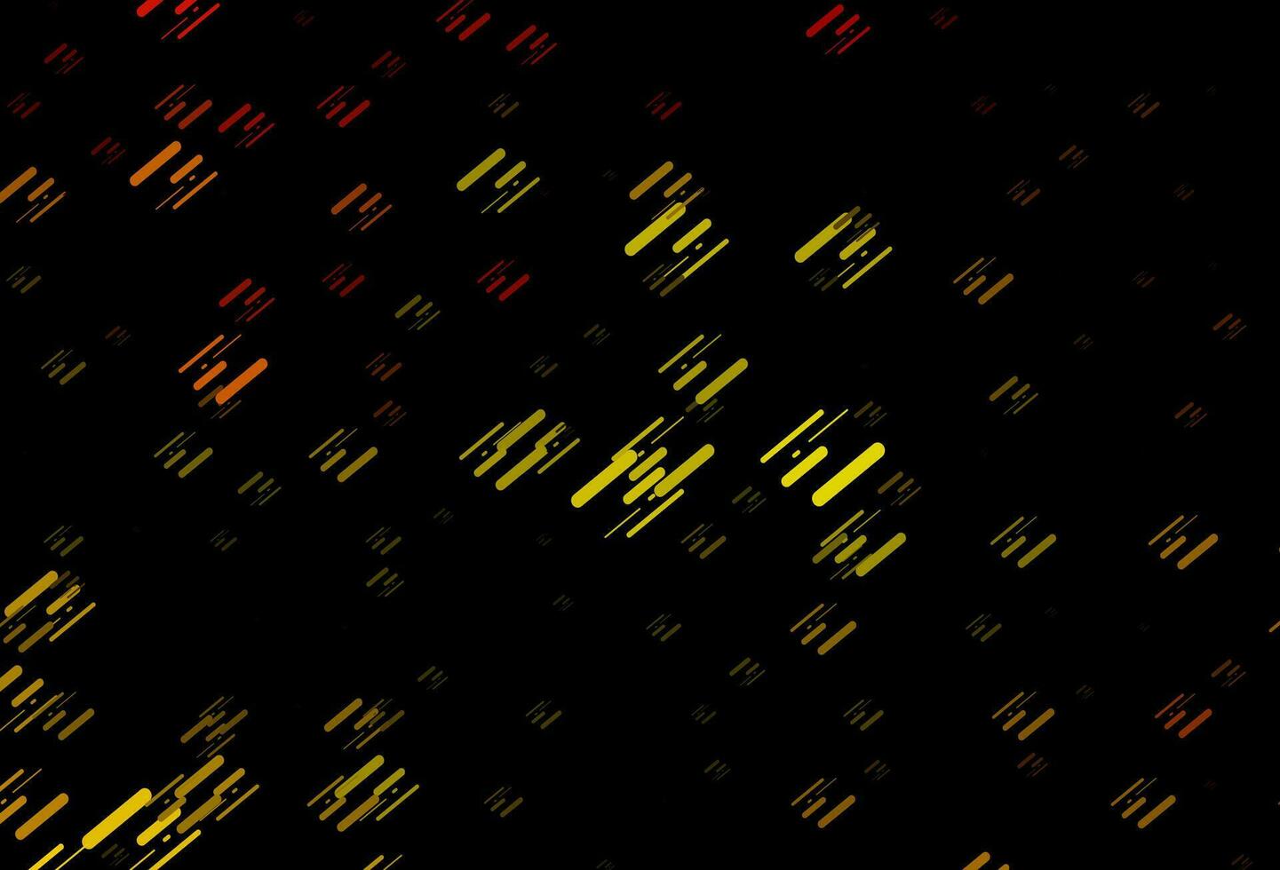 Dark Orange vector template with repeated sticks.