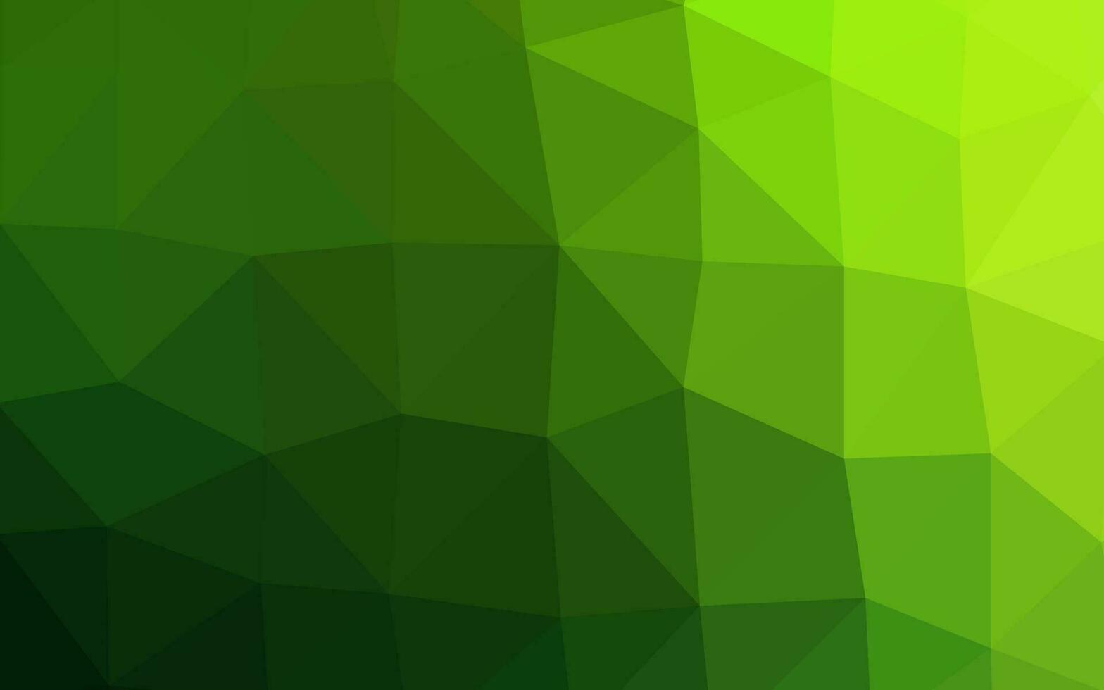 Light Green vector abstract mosaic pattern.