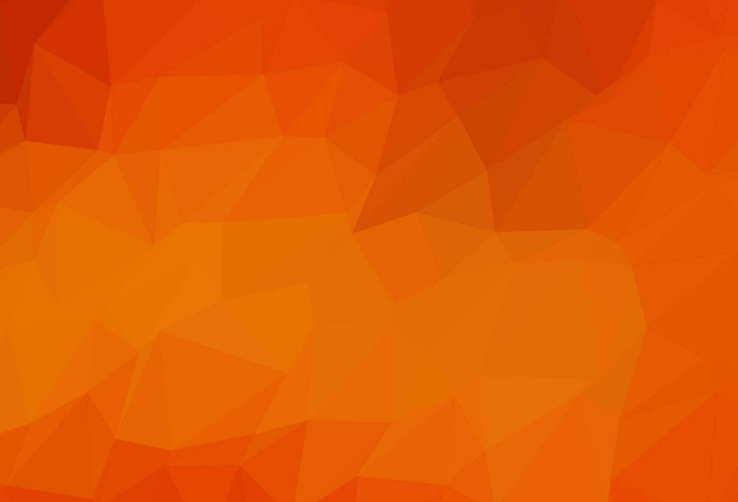 Light Orange vector polygon abstract backdrop.