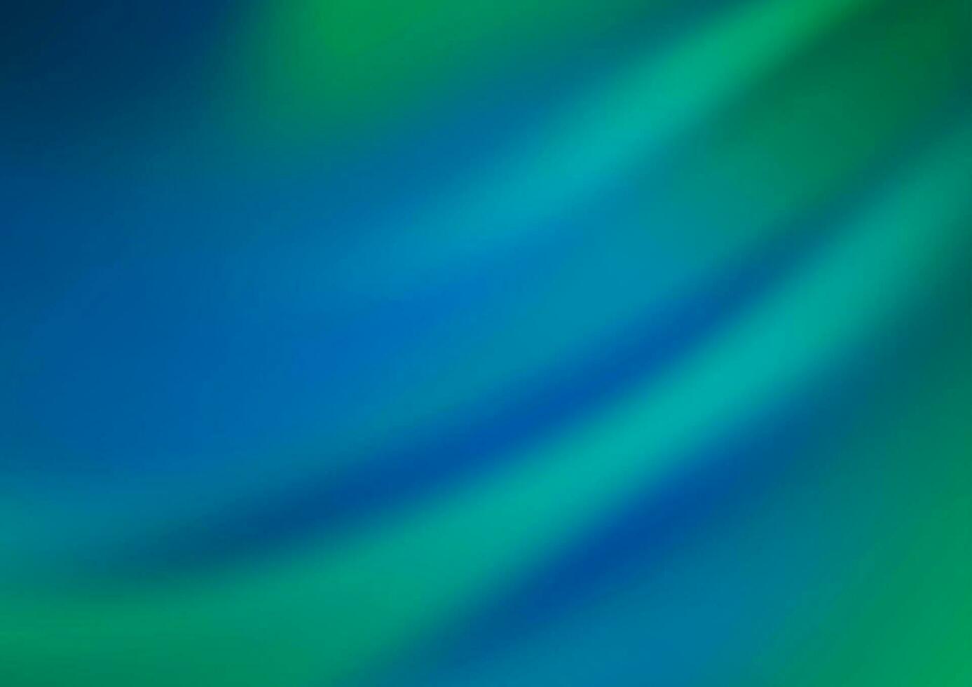 Light Blue, Green vector blurred shine abstract template.