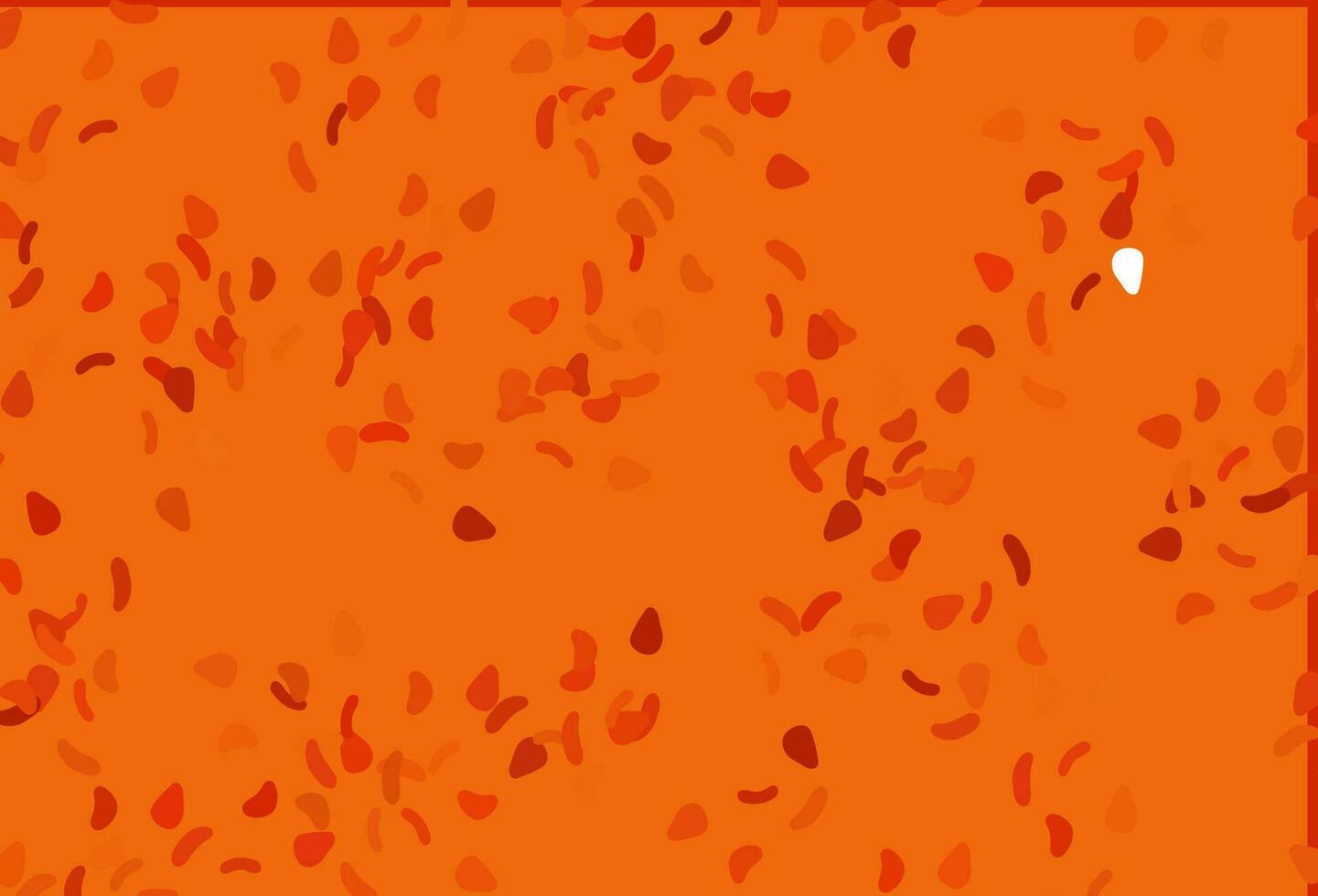 Light Orange vector backdrop with abstract shapes.