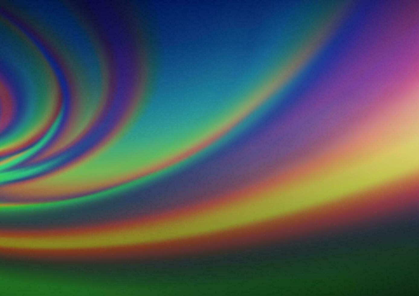 Dark Blue, Green vector blurred shine abstract background.