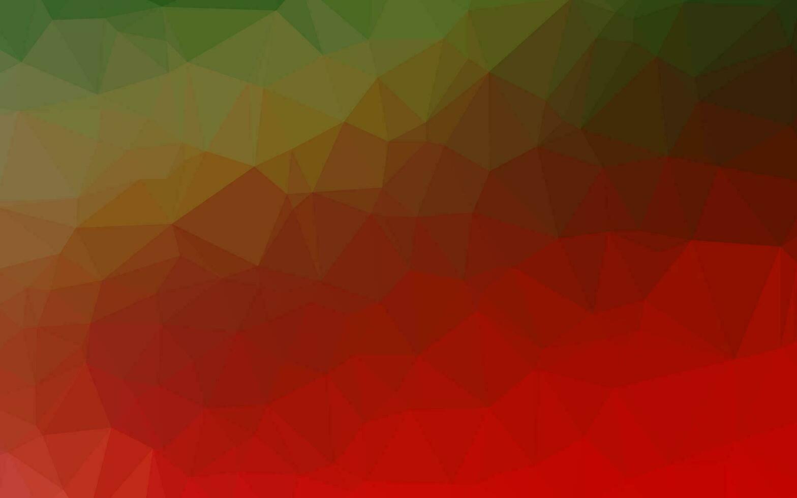 Light Green, Red vector triangle mosaic texture.