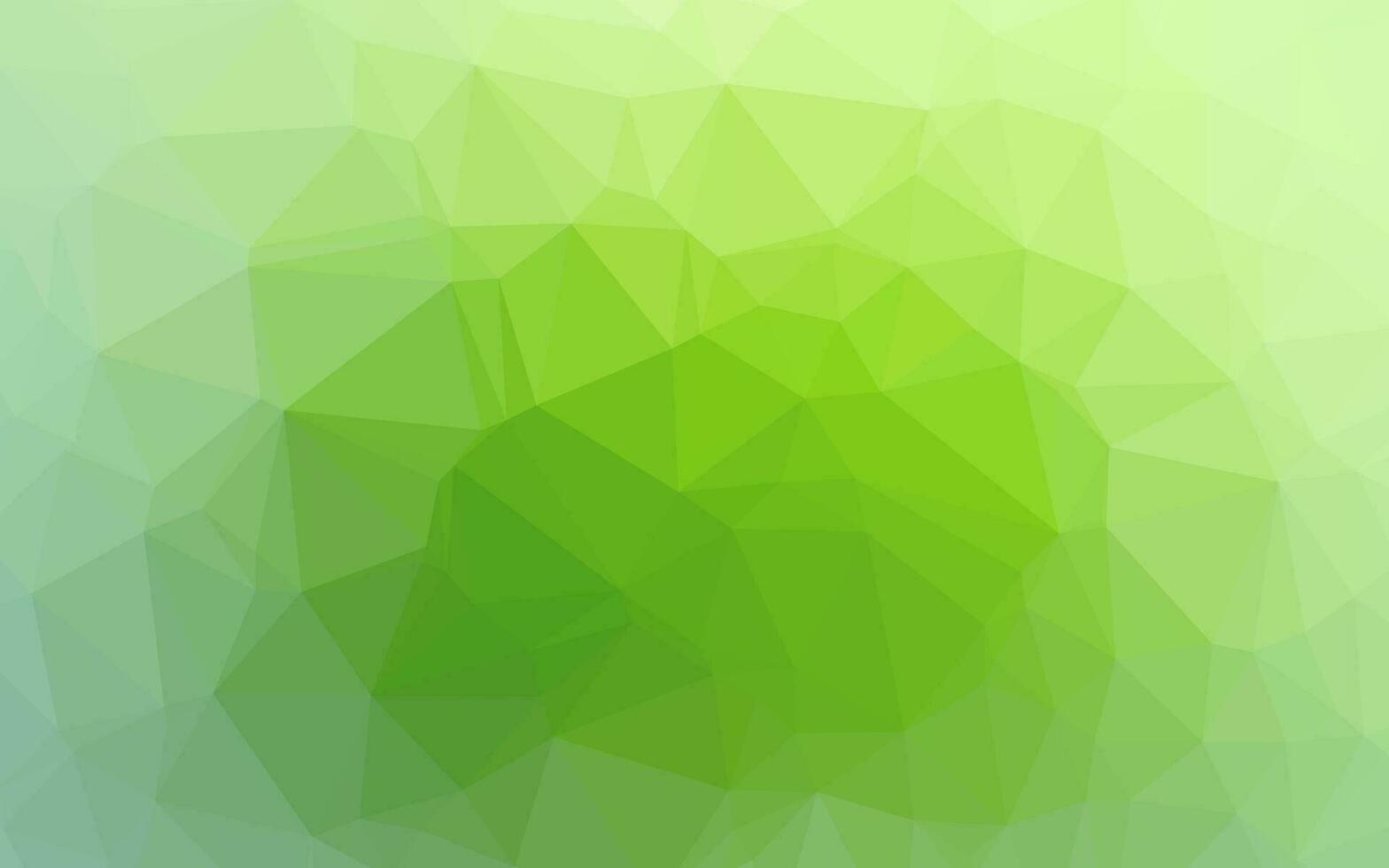 Light Green vector abstract mosaic pattern.