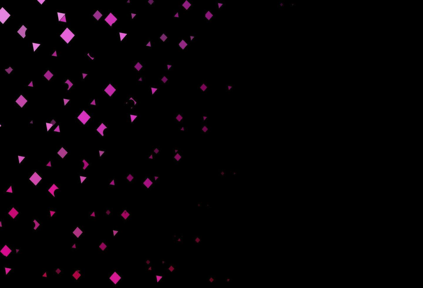 Dark pink vector layout with circles, lines, rectangles.