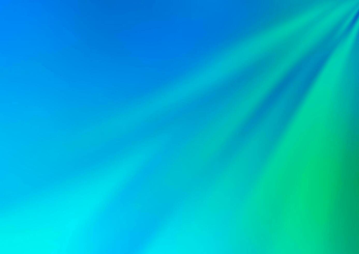 Light Blue, Green vector abstract blurred background.