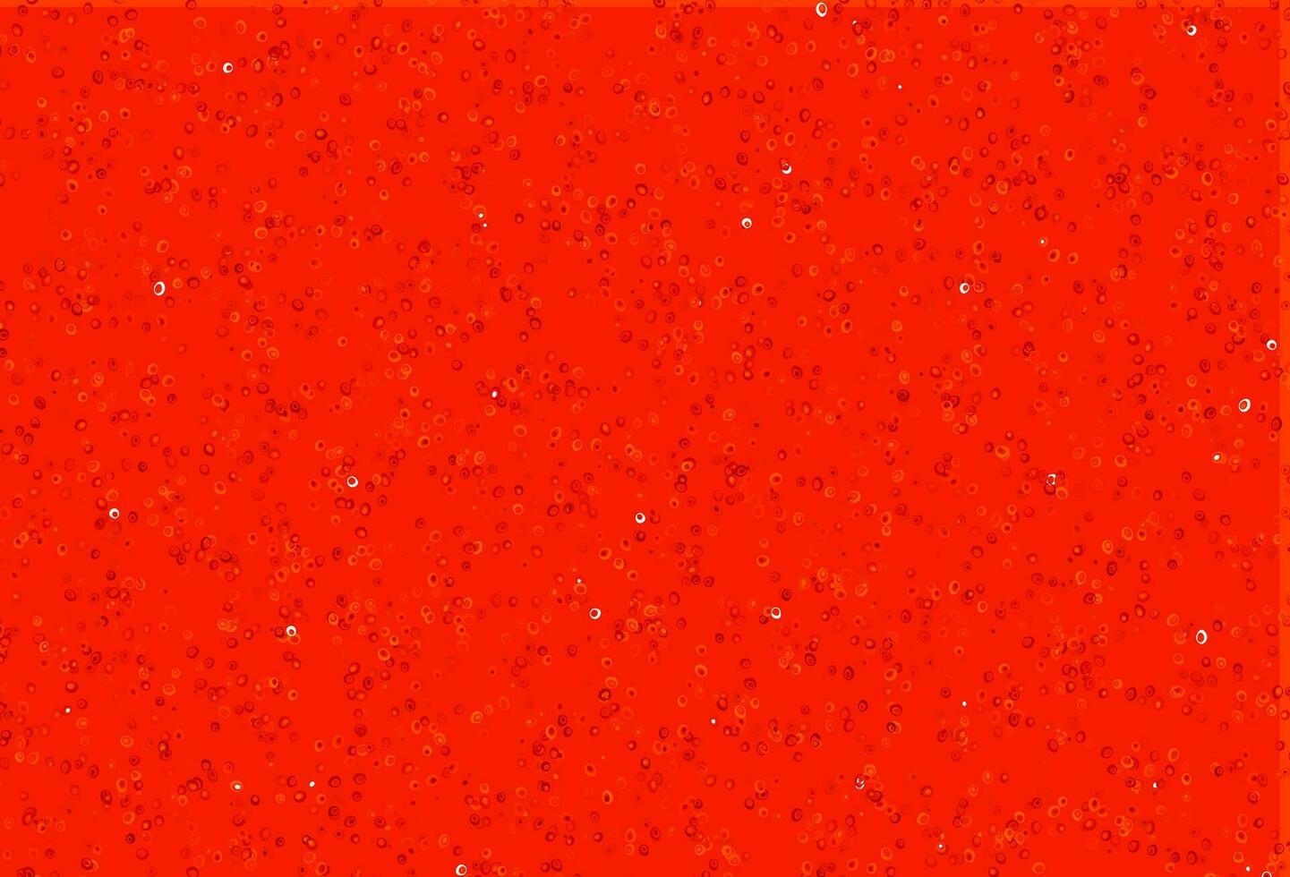 Light Orange vector texture with disks.