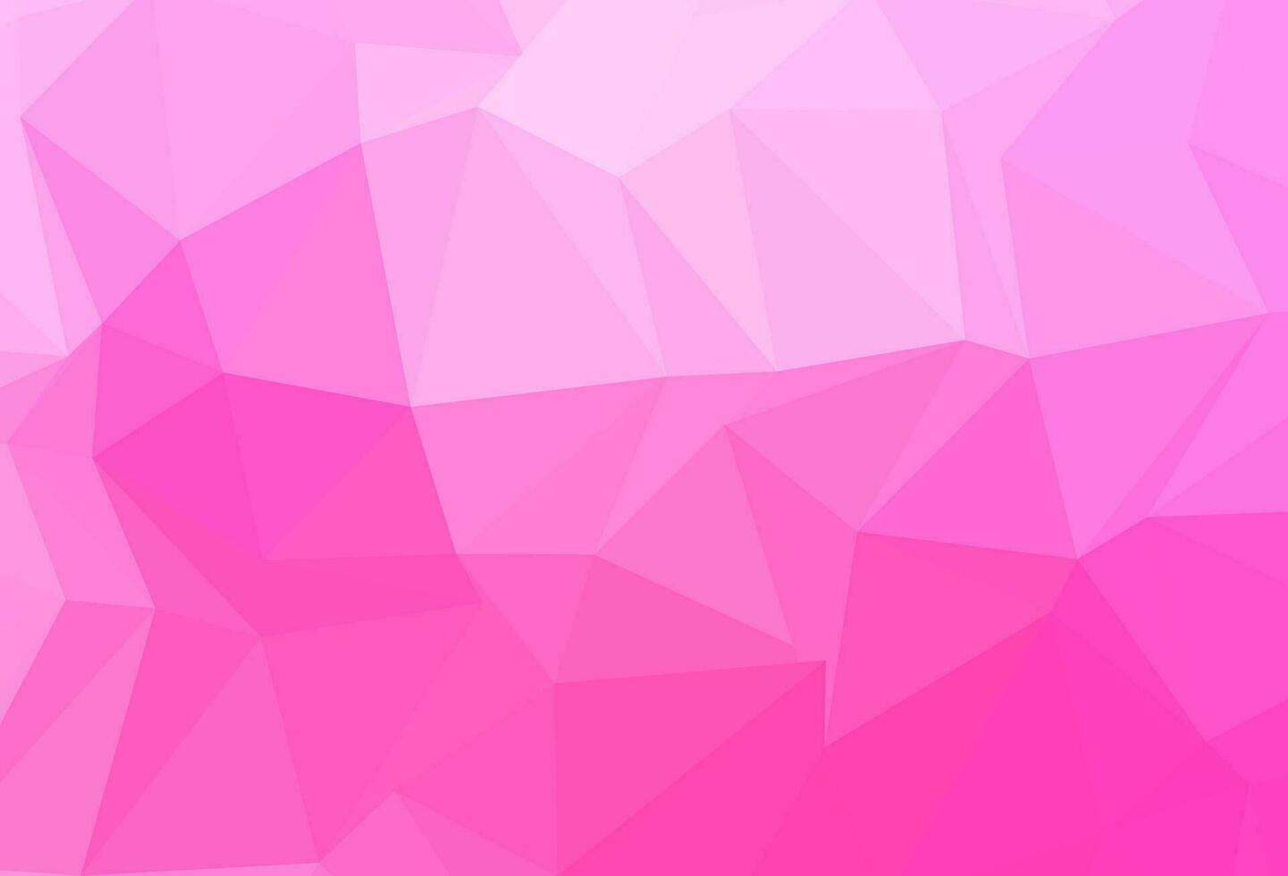 Light Pink vector low poly cover.