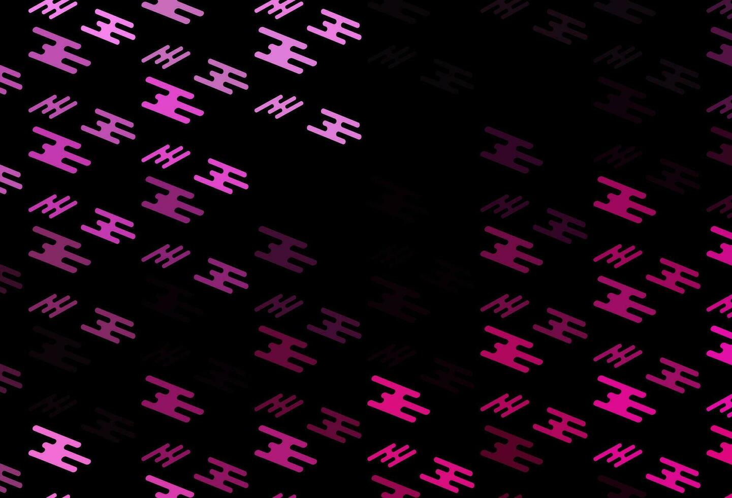 Dark Pink vector template with repeated sticks.