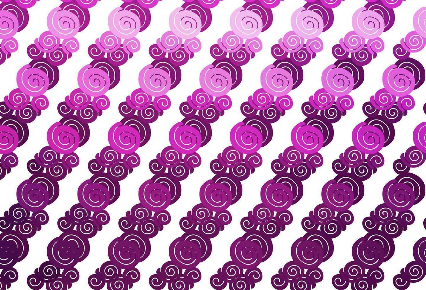 patrón vectorial rosa claro con cintas dobladas. vector