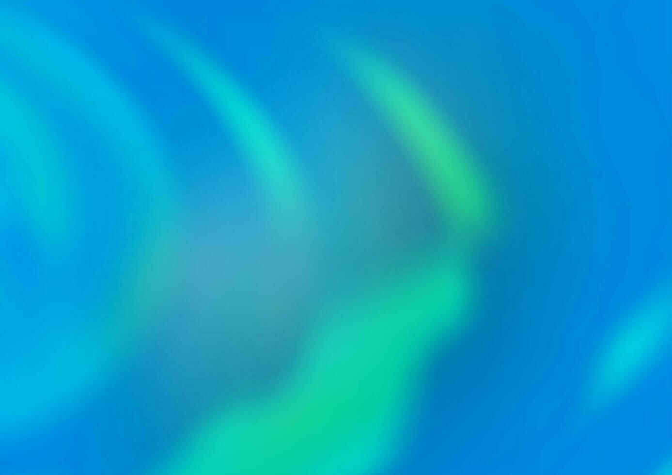 Light Blue, Green vector abstract blurred template.