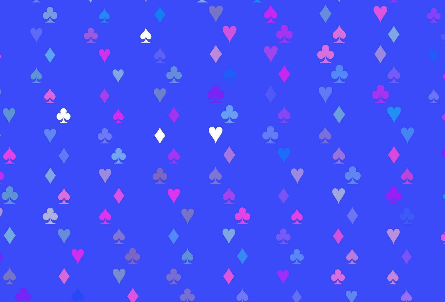 Light Pink, Blue vector layout with elements of cards.