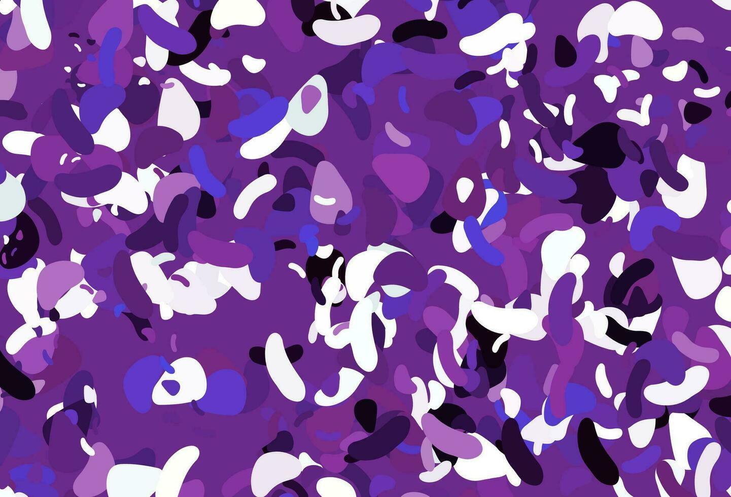 Light Purple vector template with memphis shapes.