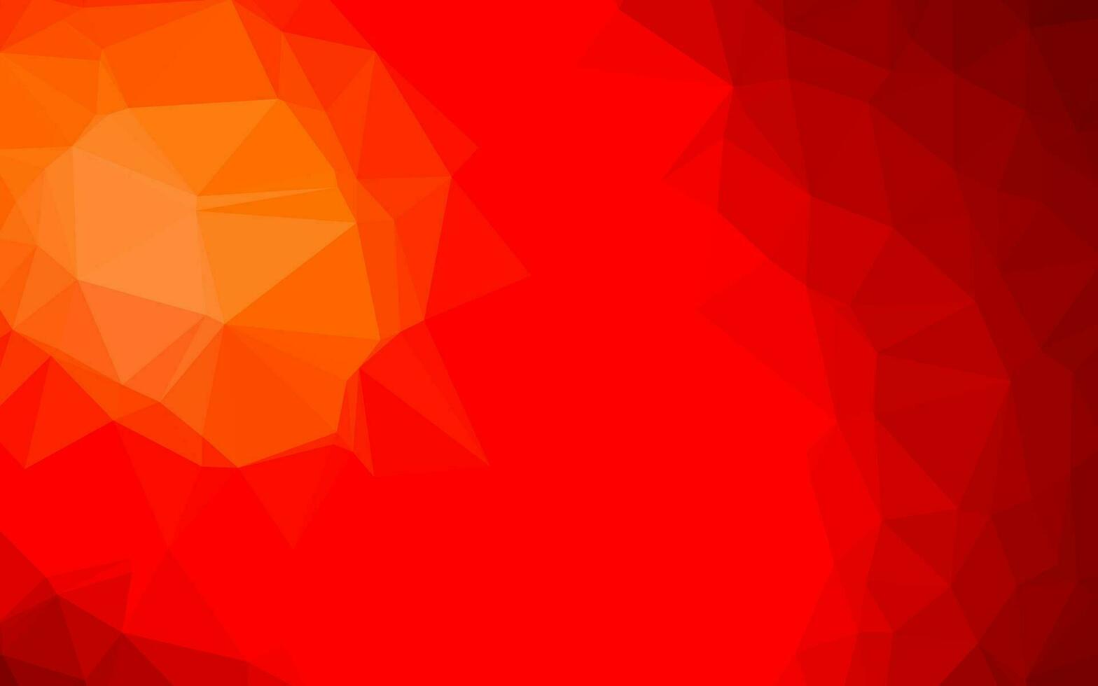 Light Red vector polygonal template.