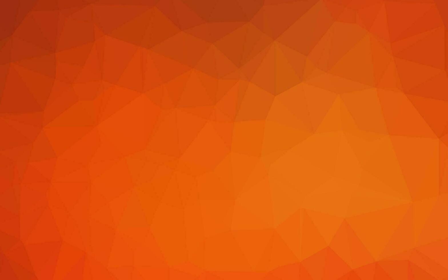 Light Orange vector abstract mosaic background.