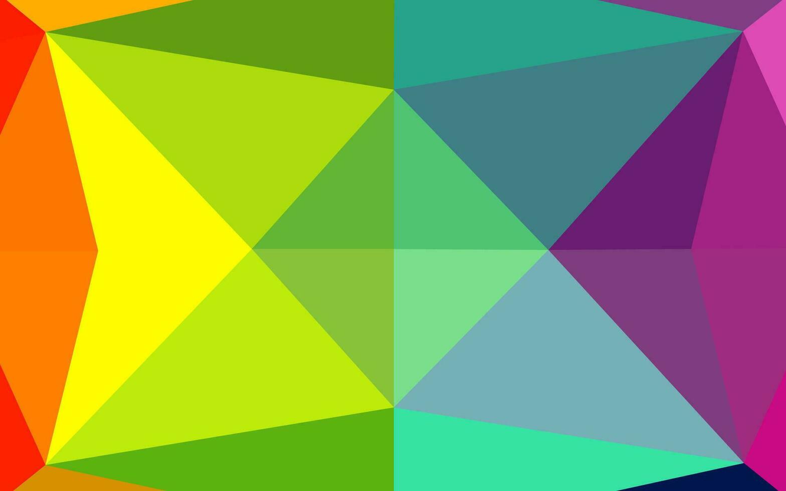 Light Multicolor, Rainbow vector shining hexagonal background.