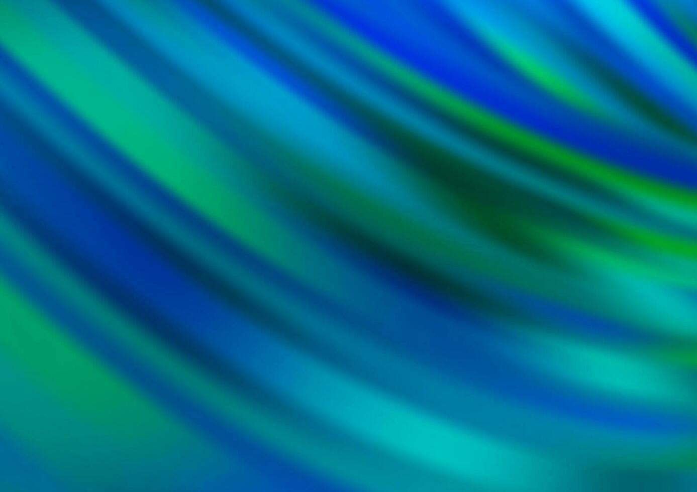 Light Blue, Green vector template with abstract lines.