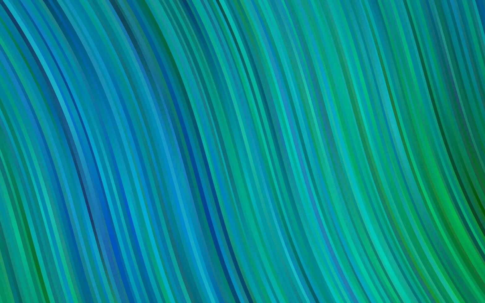 Light Blue, Green vector background with curved circles.