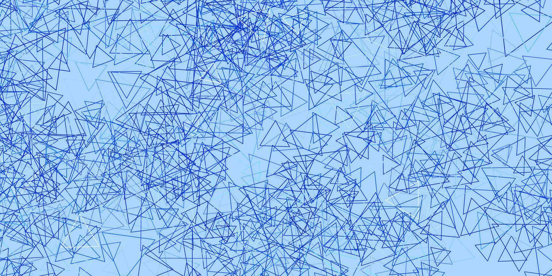Dark Pink, Blue vector background with triangles.