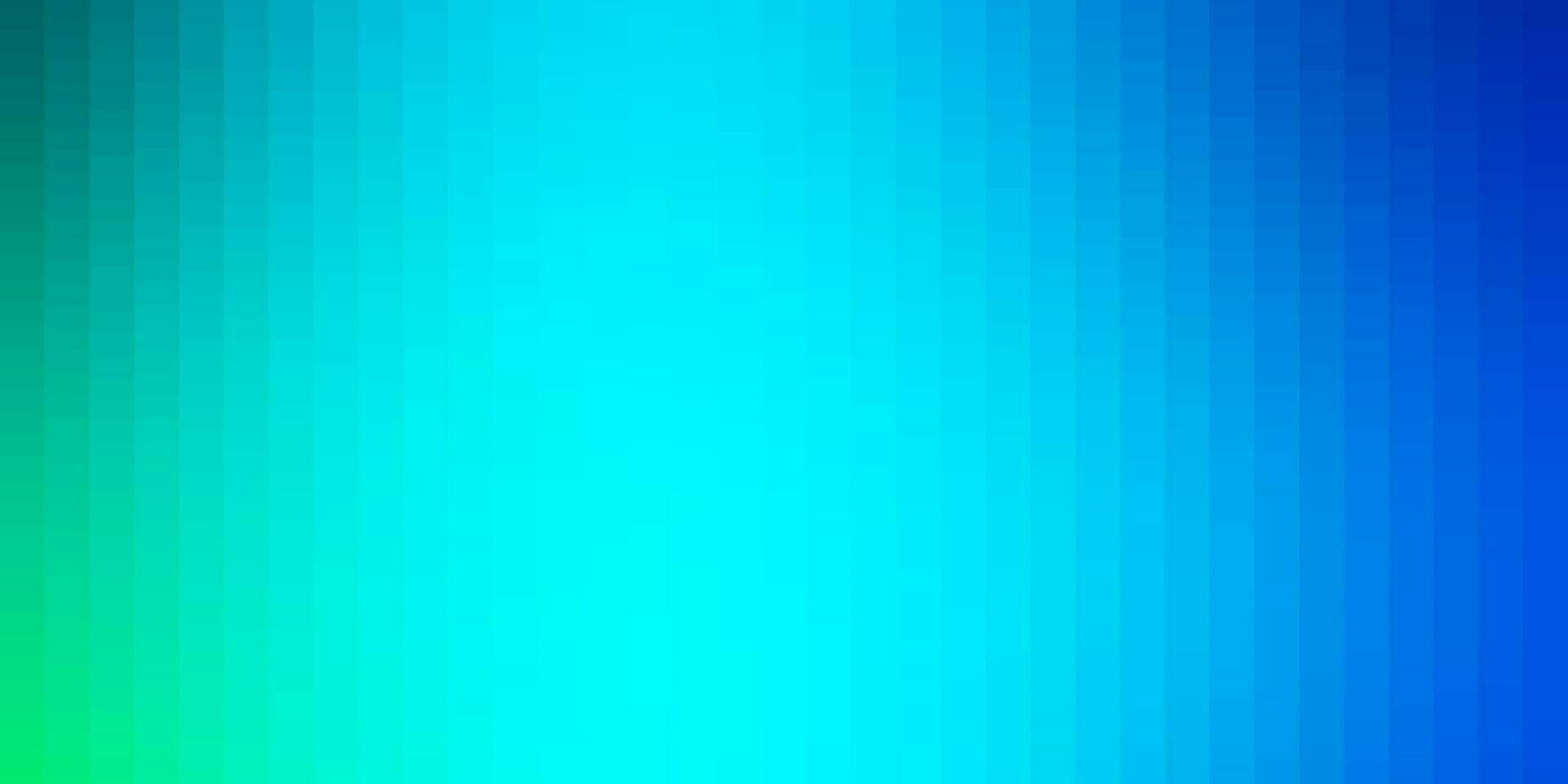 Light Blue, Green vector background with rectangles.