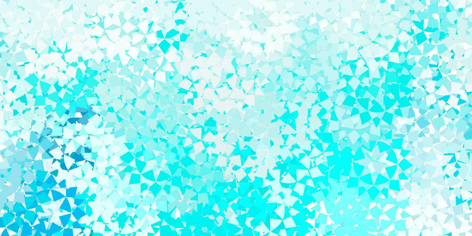 Light blue vector pattern with polygonal style.