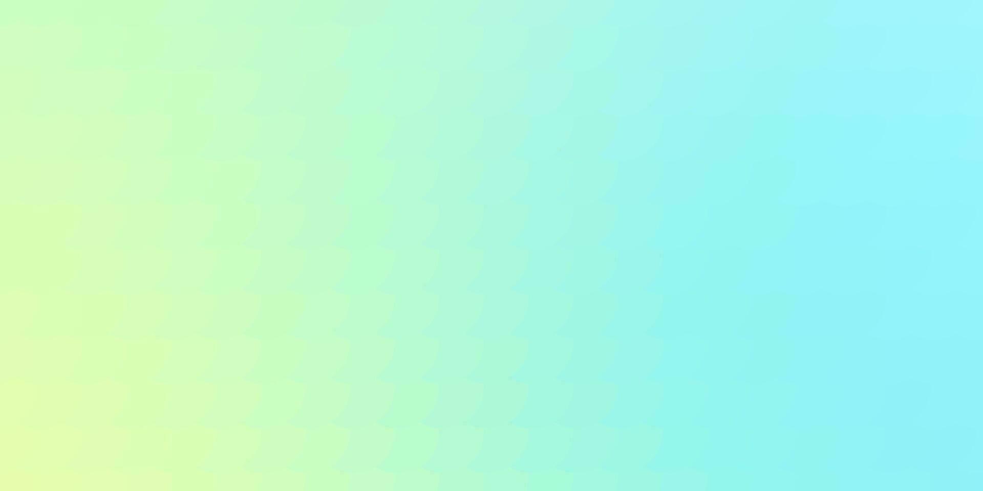 Light Blue, Green vector pattern with spheres.