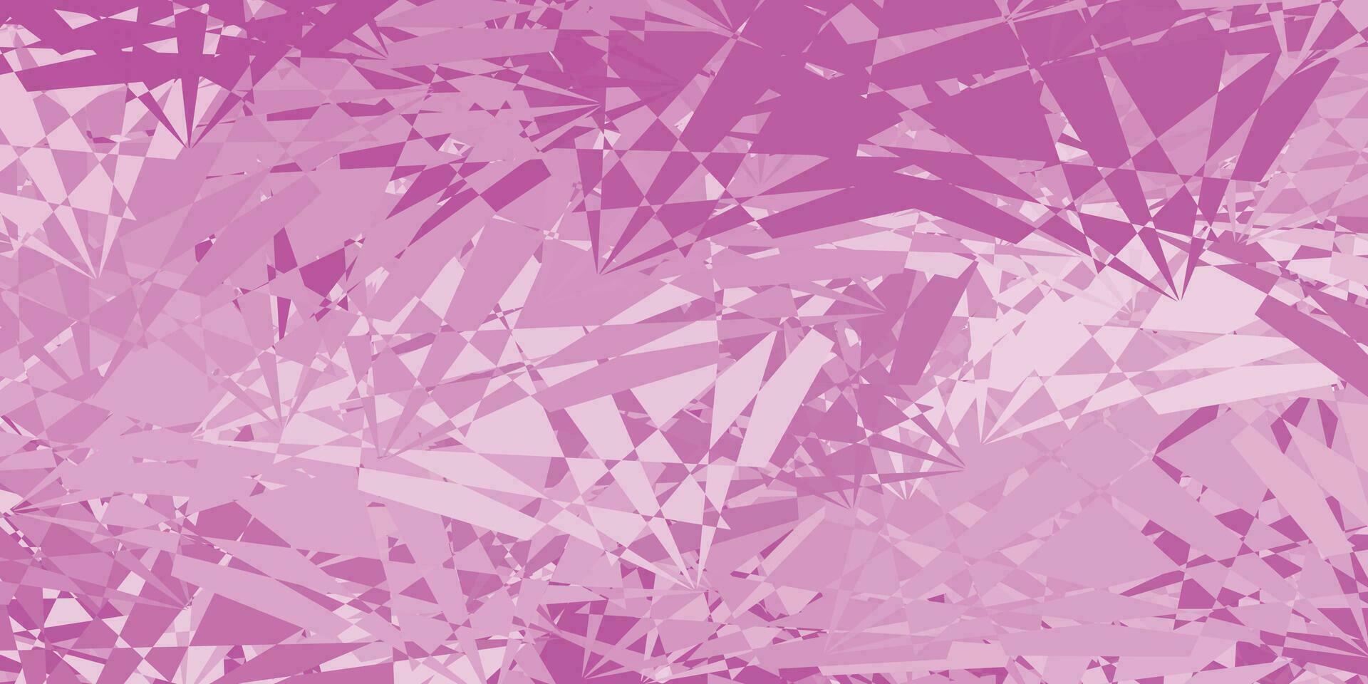 textura de vector rosa claro con formas de memphis.